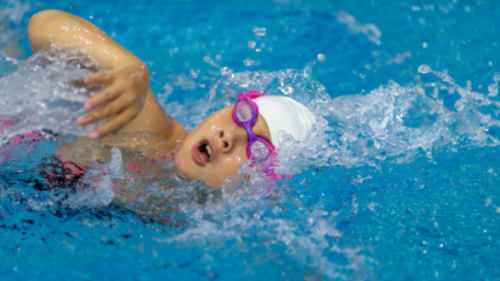 Gee-Gees Sports Camps, Varsity Swim Camp (Introduction Competition)