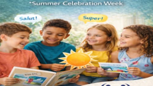 Le Petit Écolier French Language Centre, French Summer Camp Week 9 – Vive l’été ! (Summer Celebration Week)