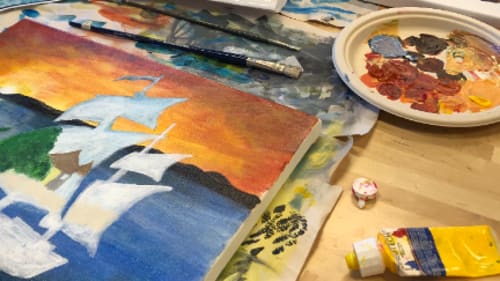 UTS: March and Summer Camps , Watercolour Painting