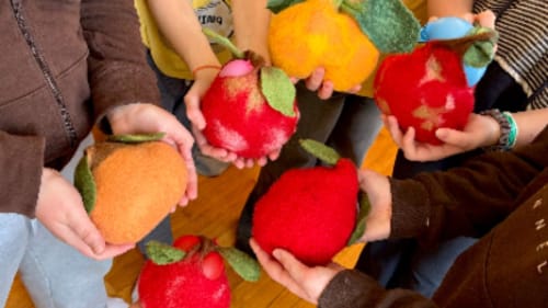 Ottawa School of Art, Felted Flavours Fibre Art | Ages 11 - 12