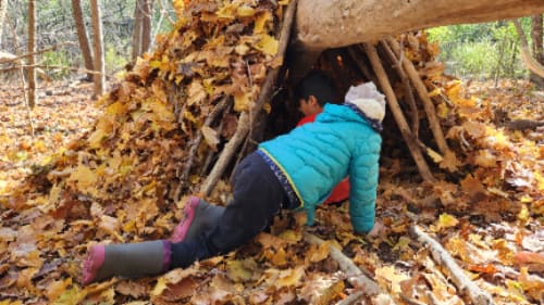 The Pine Project, Outdoor School (weekly and monthly school year programs)