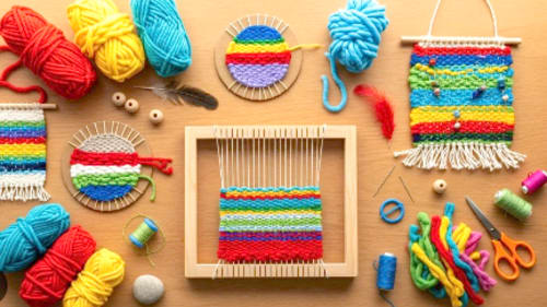 Strathcona-Tweedsmuir School Camps, Fabulous Fibre Arts Camp 10-14 years with Climb & Grow Studio