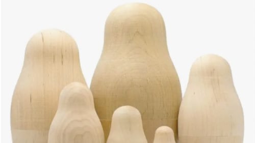 Neilson Park Creative Centre, Family Nesting Dolls Painting, Session 2: 11:15 – 12:45