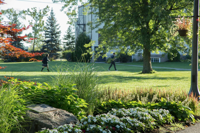 Niagara Christian Collegiate - A beautiful fall day on campus! 