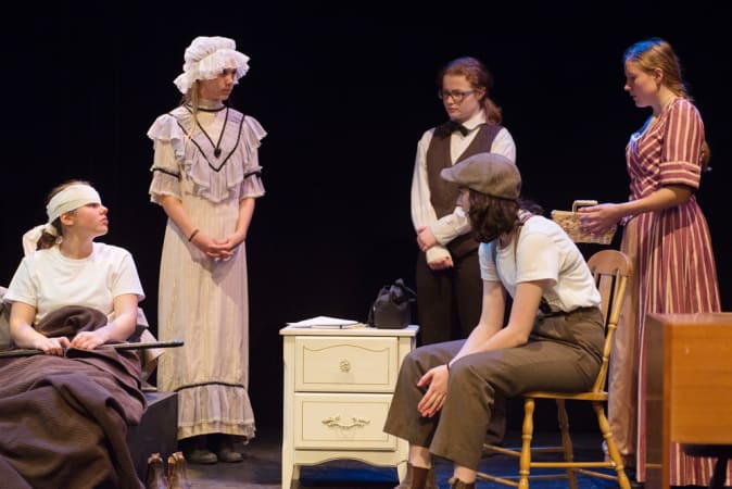 The Linden School - Girls perform a wide variety of plays throughout the year. 