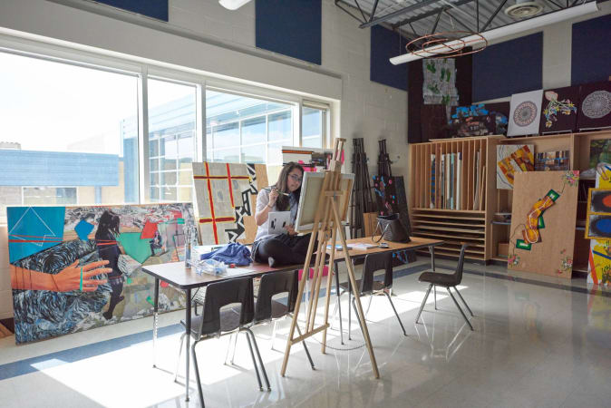 TMS - Upper School Art Studio 