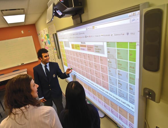 Bodwell High School - SmartBoards 