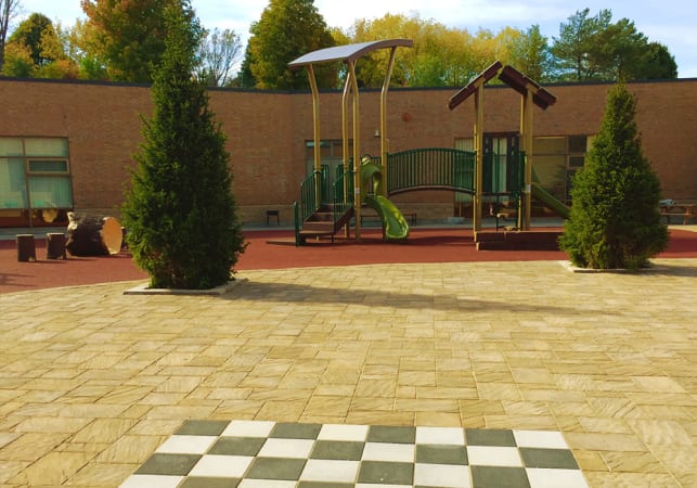 Aurora Montessori School - Courtyard 