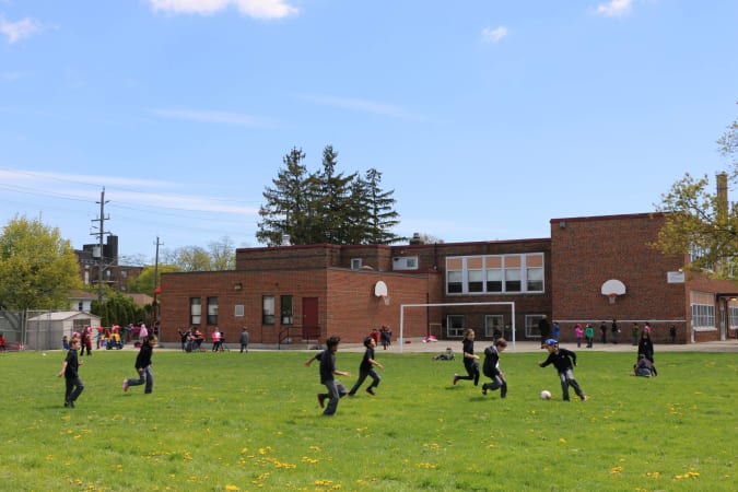 Kendellhurst Academy - Our soccer and baseball field 