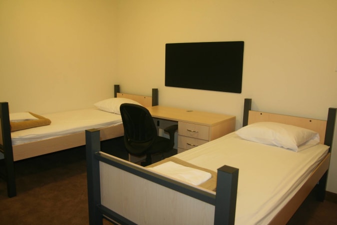 Appleby College - A double residence room. 