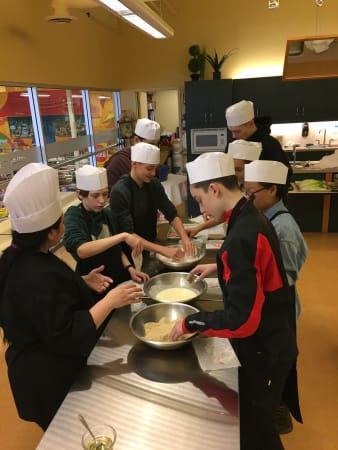 Blyth Academy The Glebe, Ottawa - Making fractions make sense, by learning how to measure and cook 