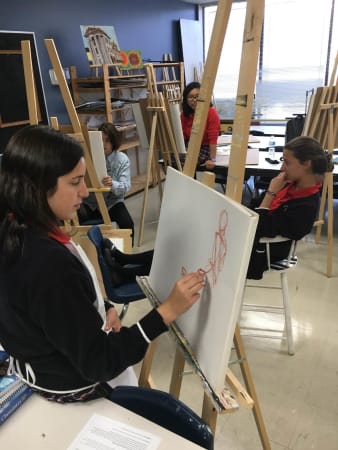 Hawthorn School - Upper School Art Studio 