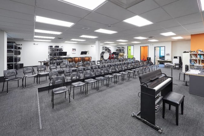 Newton’s Grove School - Our fantastic Music room 