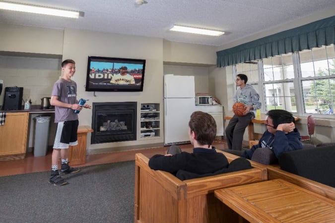 Niagara Christian Collegiate - NCC Boys Dorm Lounge 