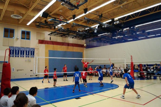 Richmond Hill Montessori Private School - RHMS Elementary Gym 2 During Competition 