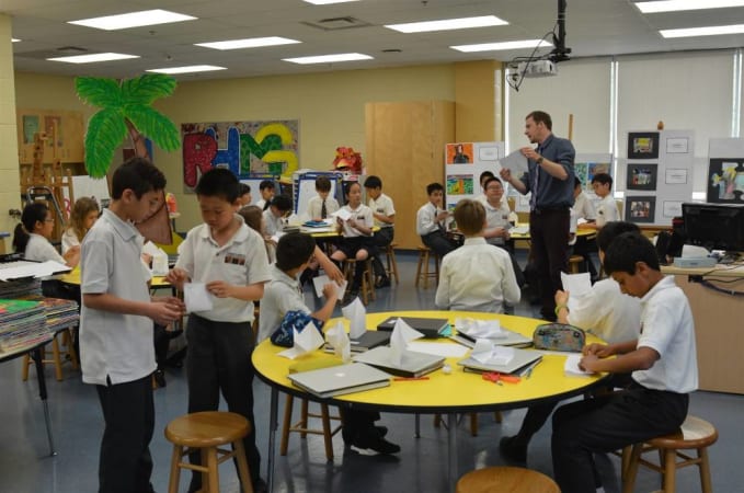 Richmond Hill Montessori Private School - RHMS Art Room 