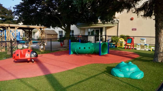 Wesley Christian Academy - Toddler playground 