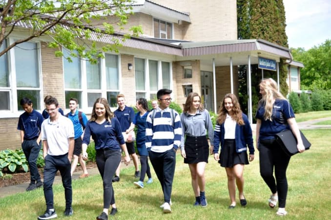 Rosthern Junior College High School - The main school building 