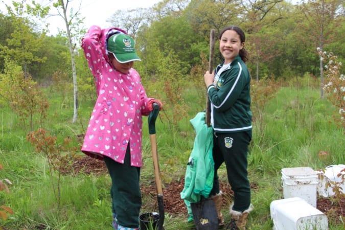 The Giles School - Tree Planting@Giles 