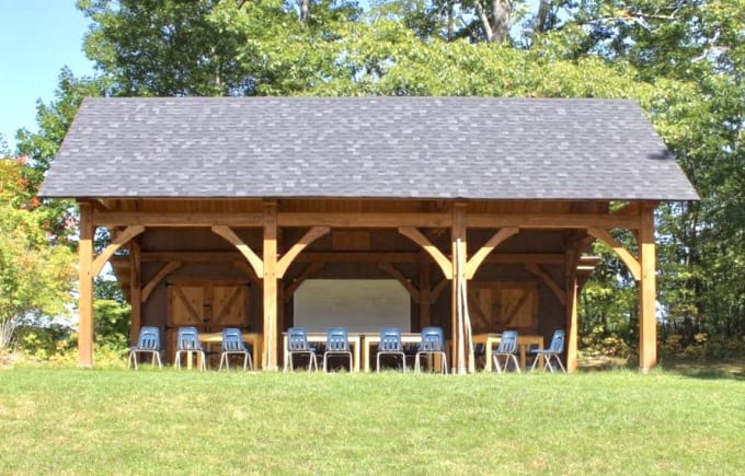 Thetford Academy - Outdoor classroom 