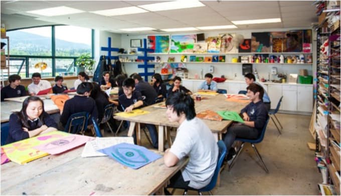 Bodwell High School - Art Room 