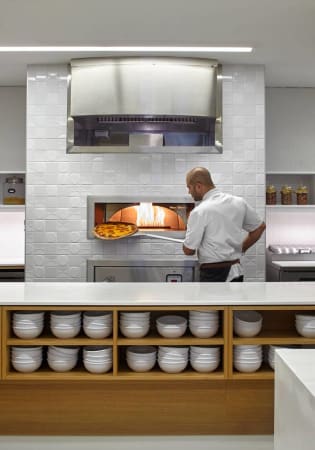 Branksome Hall - Pizza oven in our Dining Hall 