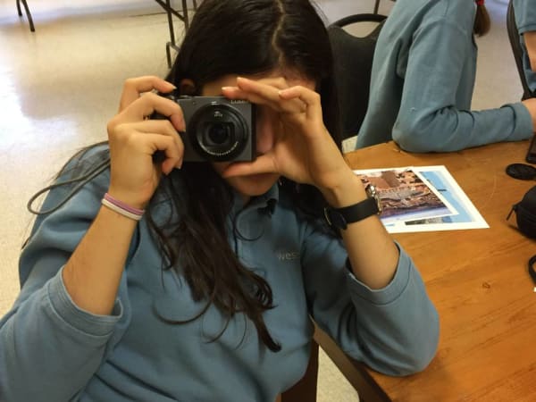 Westmont Montessori School - Enjoying photography in Applied Arts 