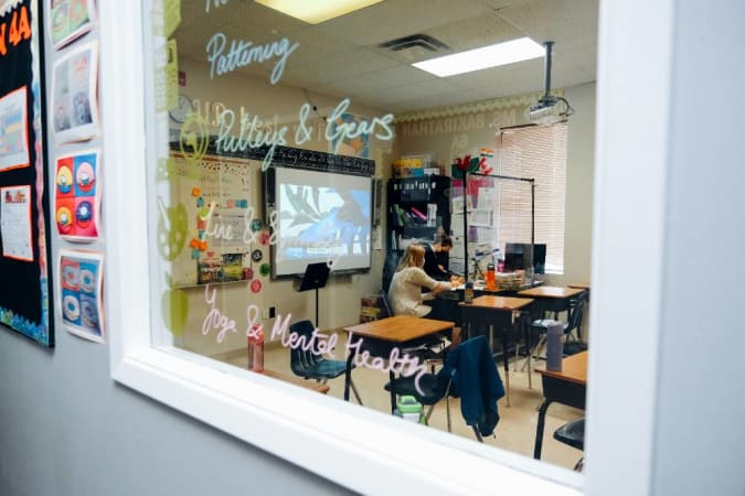 Lynn-Rose School - Lynn Rose Main classroom  