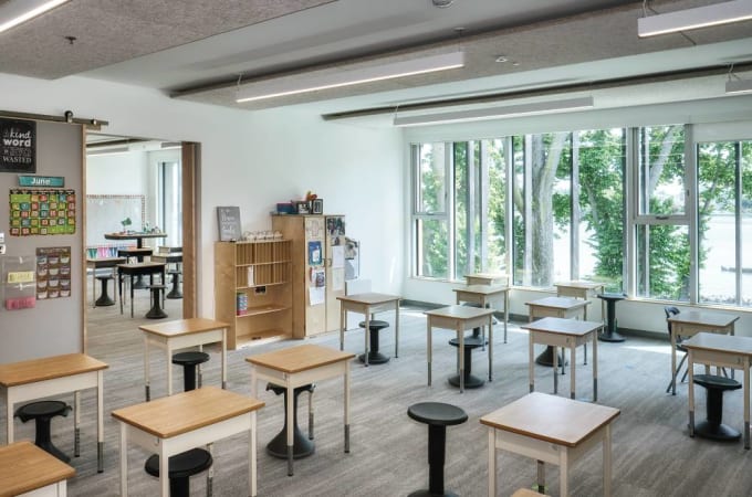 Glenlyon Norfolk School - Junior School classroom 