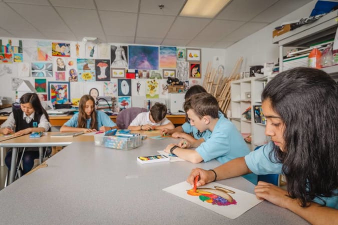 Newton’s Grove School - Our Visual Arts room 