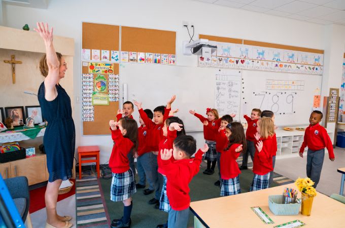 Clear Water Academy - Kindergarten classroom 