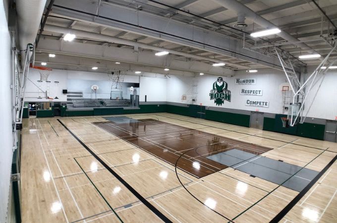 Toronto District Christian High School - The gym 