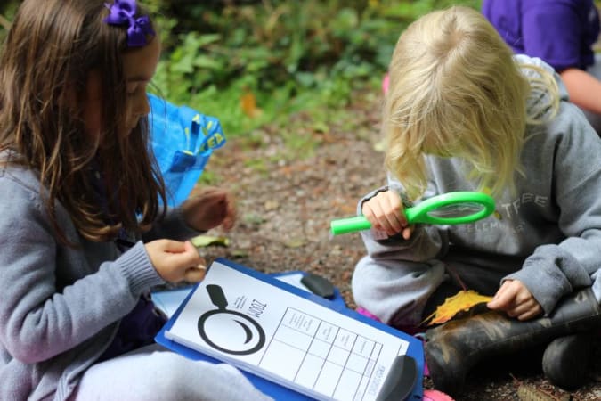 Pear Tree School - We use the environment around our school, which includes Pacific Spirit Park and the local beaches. 