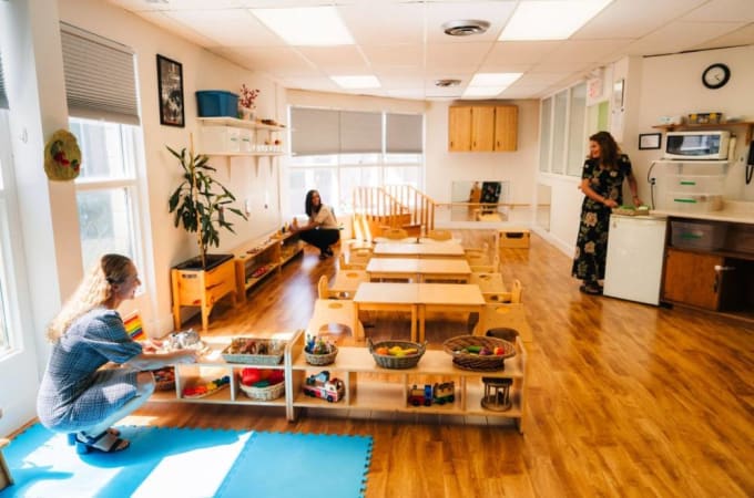 Kaban Montessori School - Infant Classroom. 