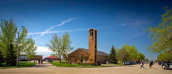 Athol Murray College of Notre Dame - Campus View - St. Augustine and Archives 