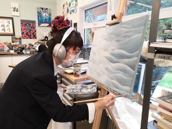 Brookes Westshore - The art room is home to some serious talent. 