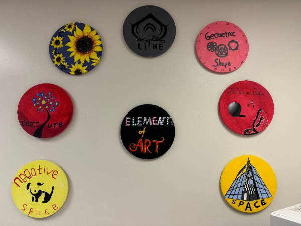 Westfield Secondary School - Art Wall 1