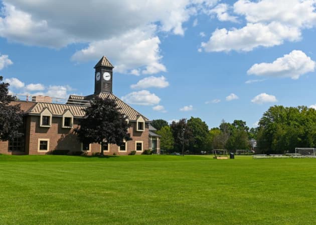 Ashbury College - Ashbury College’s main field and clock tower. 