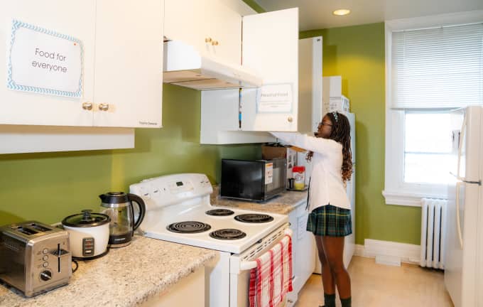 Branksome Hall - Branksome Hall Boarding Residence Kitchen