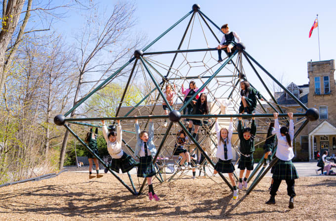 Branksome Hall - Junior school playground