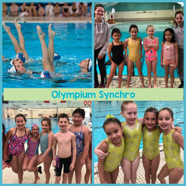 Olympium Synchronized Swimming Club Etobicoke kids programs, classes