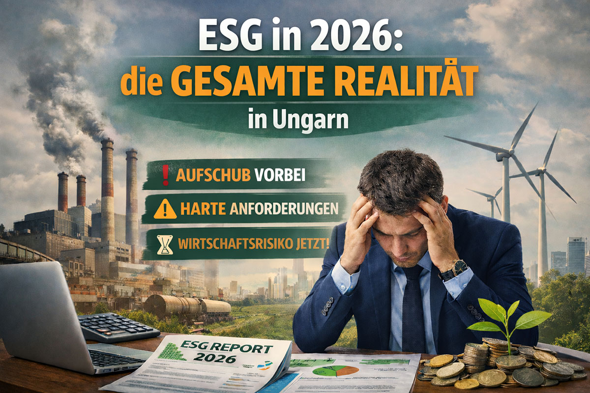 ESG 2026 - Die Übergangsfrist ist vorbei. Strenge Anforderungen, Geschäftsrisiko jetzt!