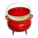 LK's Enamel Cast Iron 3 Leg Pot - No. 3, product, thumbnail for image variation 2