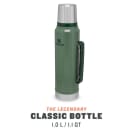 Stanley Classic Vacuum 1L Flask Hammertone Green, product, thumbnail for image variation 3