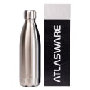 Atlasware 750ml Stainless Steel Flask Silver, product, thumbnail for image variation 1