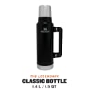 Stanley Classic Vacuum 1.4L Matte Black Flask, product, thumbnail for image variation 2