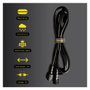 Litehouse 2m Extension Cord Accessory for Solar Festoon Bulb String Lights - 5V, product, thumbnail for image variation 2