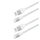 Red-E Silicone Cable A-C Combo 1.5m+0.5m, product, thumbnail for image variation 1