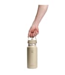 HYDRO FLASK 946 ml WIDE MOUTH FLEX STRAW CAP(32oz) Oat, product, thumbnail for image variation 3