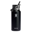 HYDRO FLASK 946 ml WIDE MOUTH FLEX STRAW CAP(32oz) Black, product, thumbnail for image variation 1